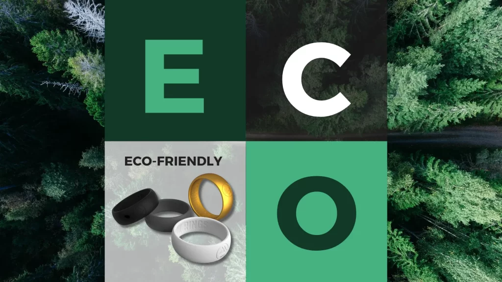 Eco friendly silicone rings