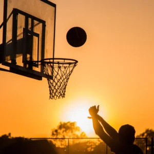 Basketball and silicone rings are great friends