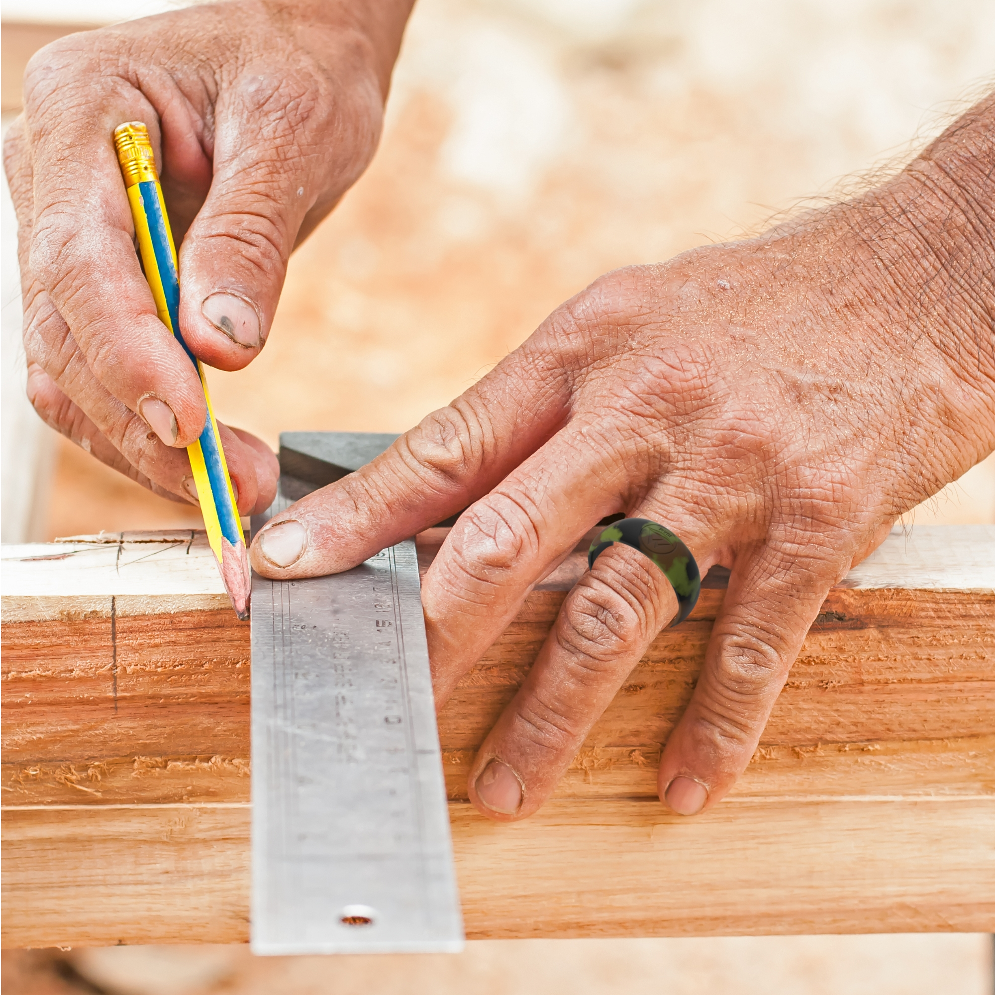 Silicone rings for carpenter